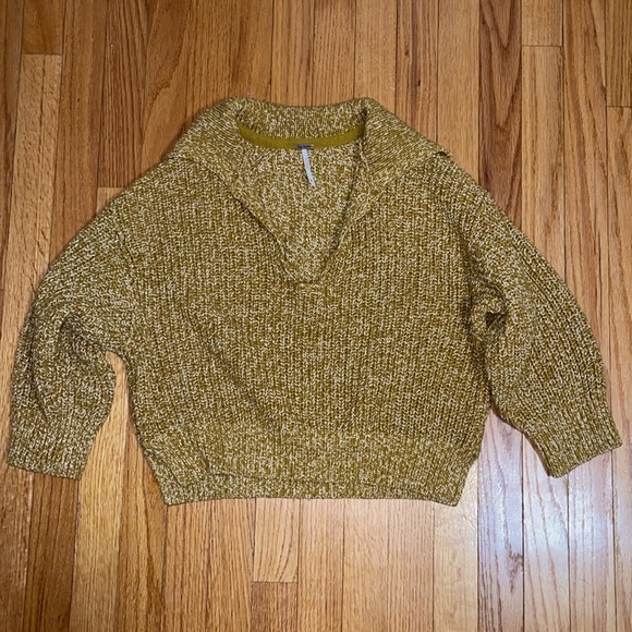 Free People cropped sweater - Picture 1 of 4